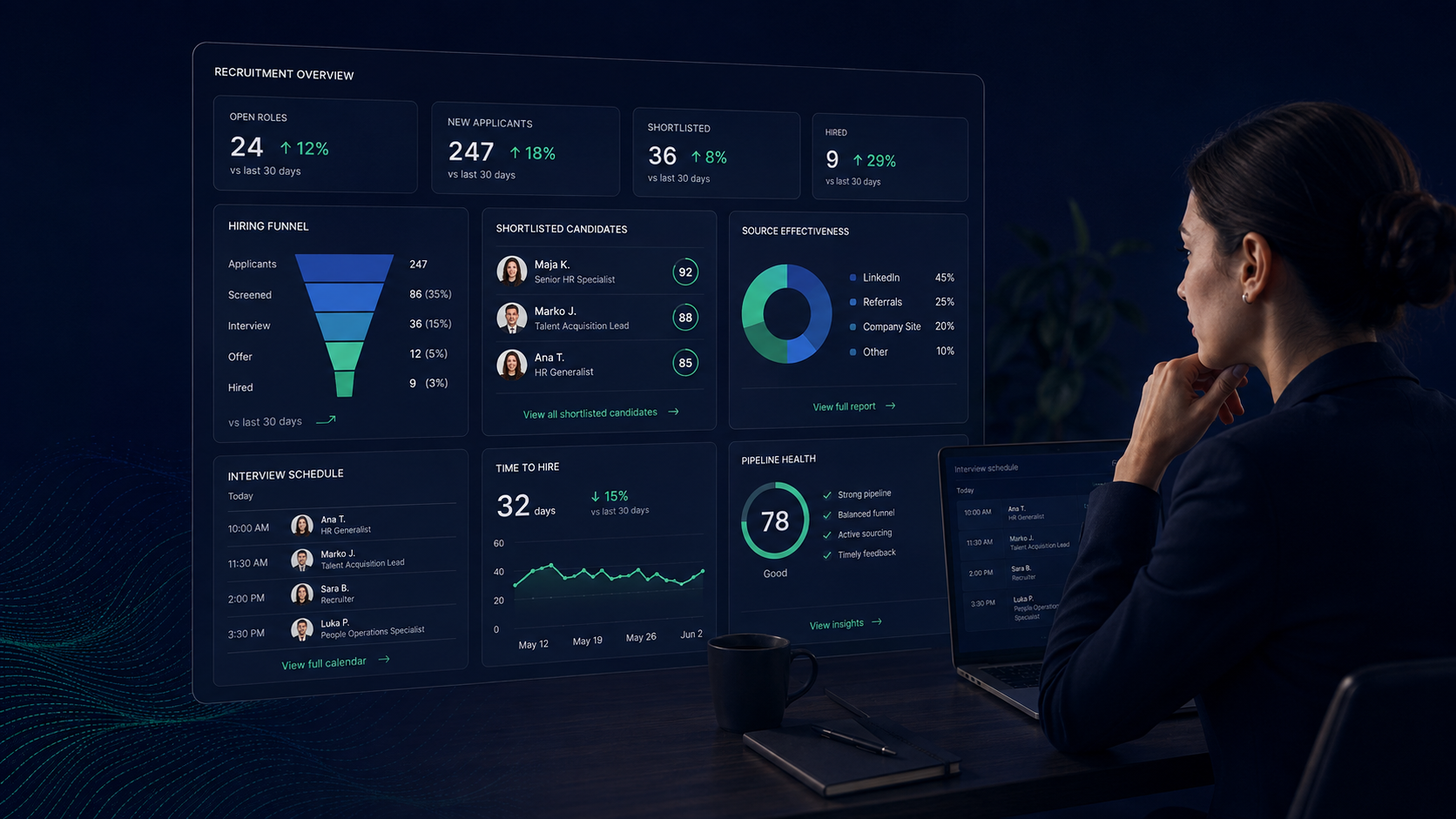 Automatizacija regrutacije u BeeXpro HR dashboardu za prescreening kandidata