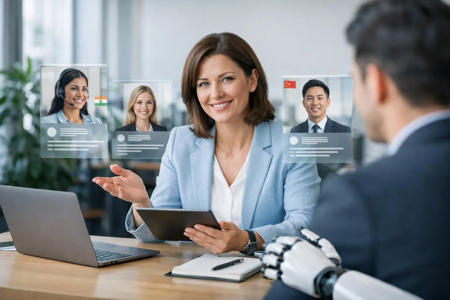 Multilingual Hiring Software That Keeps Humans in Control